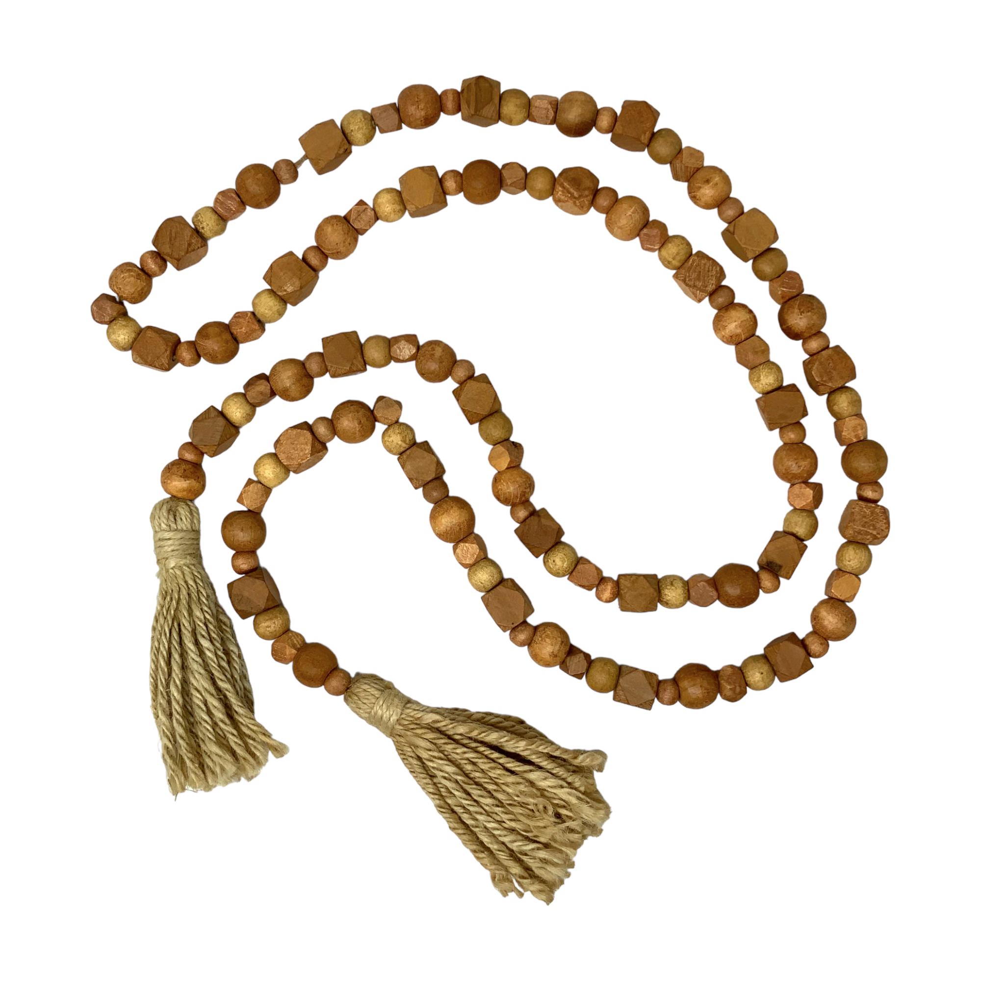 Wilco Home - Wholesale Slingers - 90" WD BOHO Bead Garland voor Kerstmis, herfst en elke dag25