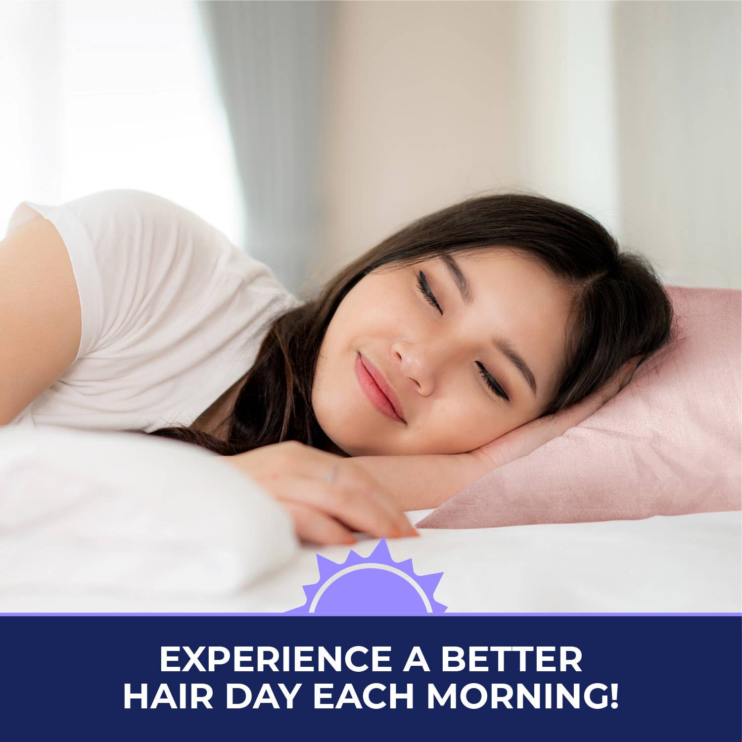 Lindo - Wholesale Bedding pillowcase/sham - Mercer Studios Satin Pillowcase - 26in x 20in - Smooth Hair4