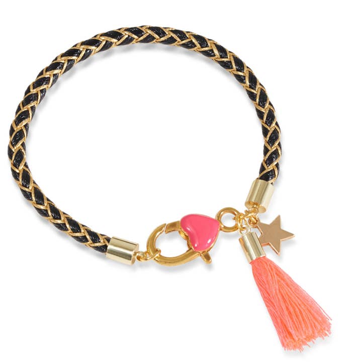 Cockatoo – wholesale Charm/dangle bracelet – TWIST OF FETE - BLACK0