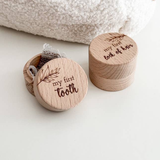 Meraki engraving - Wholesale Milestone Art/Keepsake - Kids & Baby - Keepsake boxes - my first tooth/my first lock of hair1