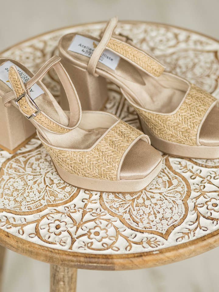 Standard and Custom Bohemian Wild Shoes for wholesale by PETRA KARA BRIDAL