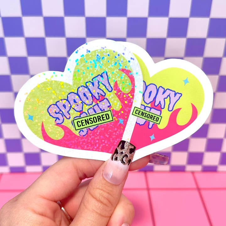 Stickers+ X Ashley Bexar - Wholesale Sticker - Halloween Horror Movie Lover Waterproof Spooky Vinyl Sticker0