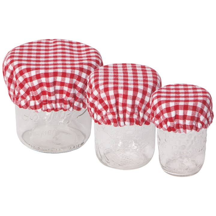 Now Designs by Danica - Wholesale Food Storage Wrap/Bag - Gingham Mini Bowl Cover Set of 36