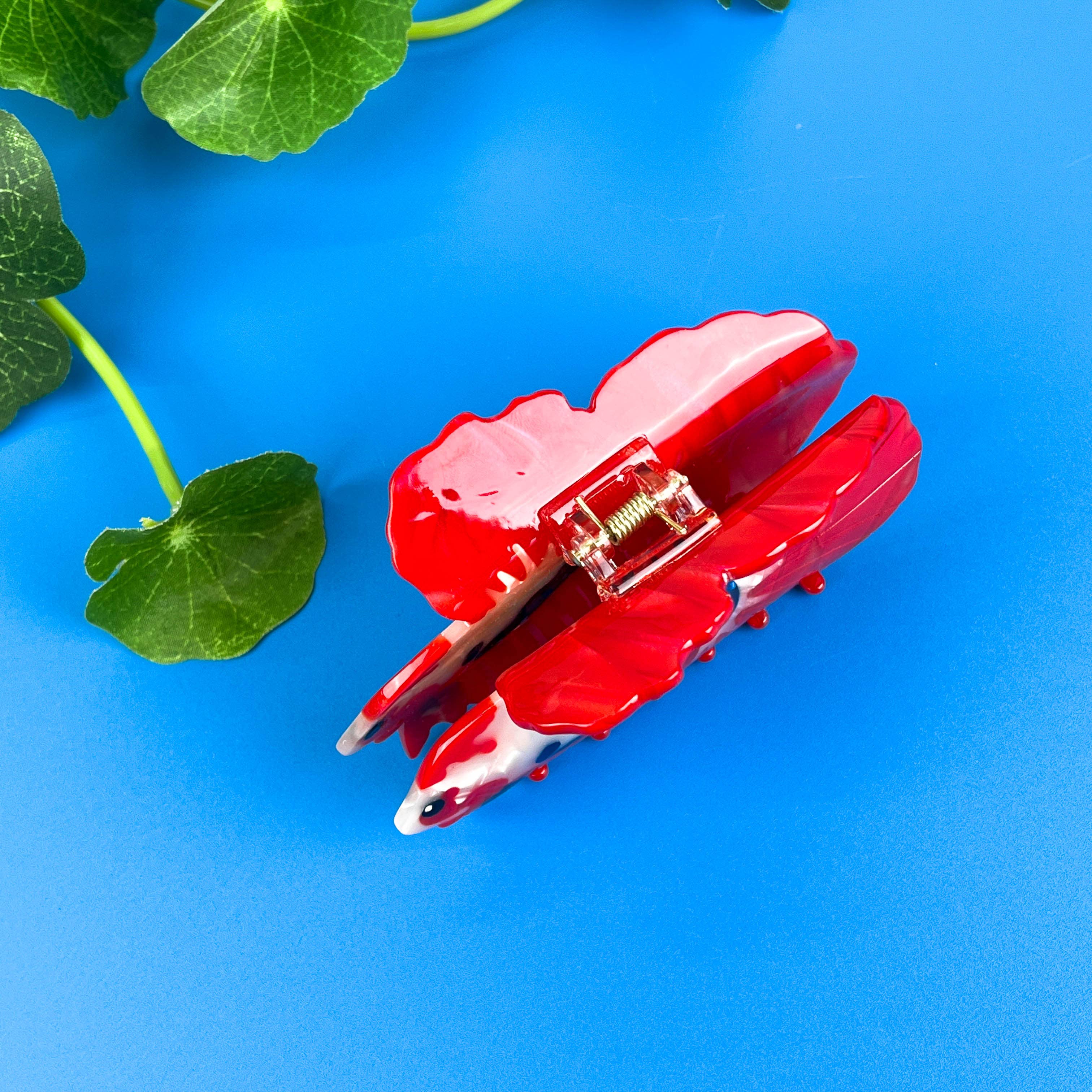 TheDivaSoap - Vendita all'ingrosso Fermaglio per capelli - Donna - Pinza per capelli media Betta Fish, serie Ocean7