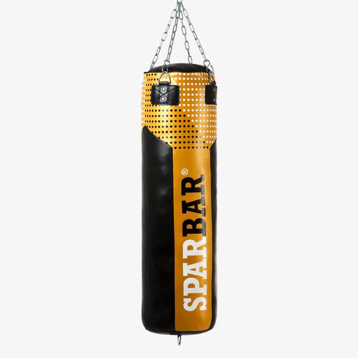 SPARBAR® SB1 SCHWERER GERADER BOXSACK - GOLD & SCHWARZ für den Großhandel von SPARBAR