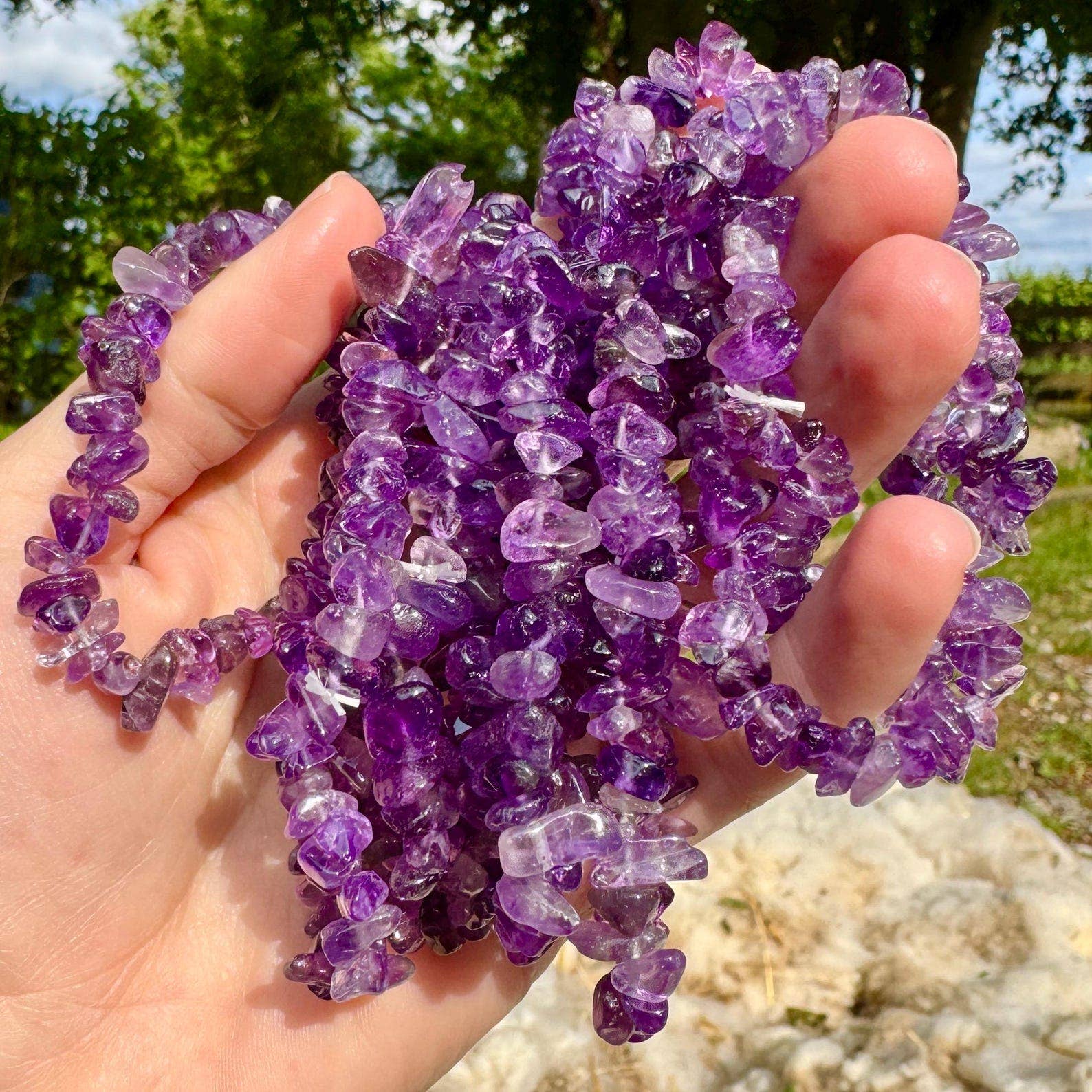 Elf Kendal Hippies - Wholesale Beaded Bracelet - crystal chip bracelet stretch bracelet gemstone jewelry elf1