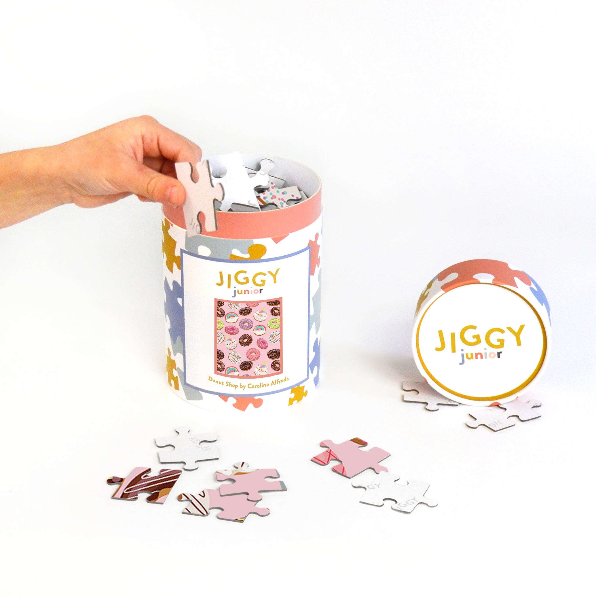 JIGGY Puzzles - Wholesale Puzzle - Kids - JIGGY Junior 100pc: Donut Shop by Caroline Alfreds3