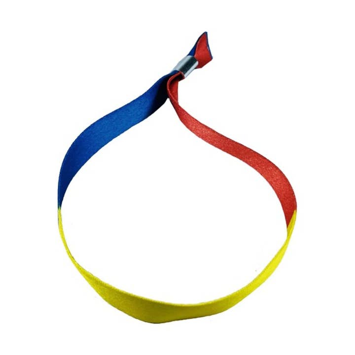 Astur Pins - Wholesale Woven/Braided Bracelet - Bracelet - Flag of Romania - P5180