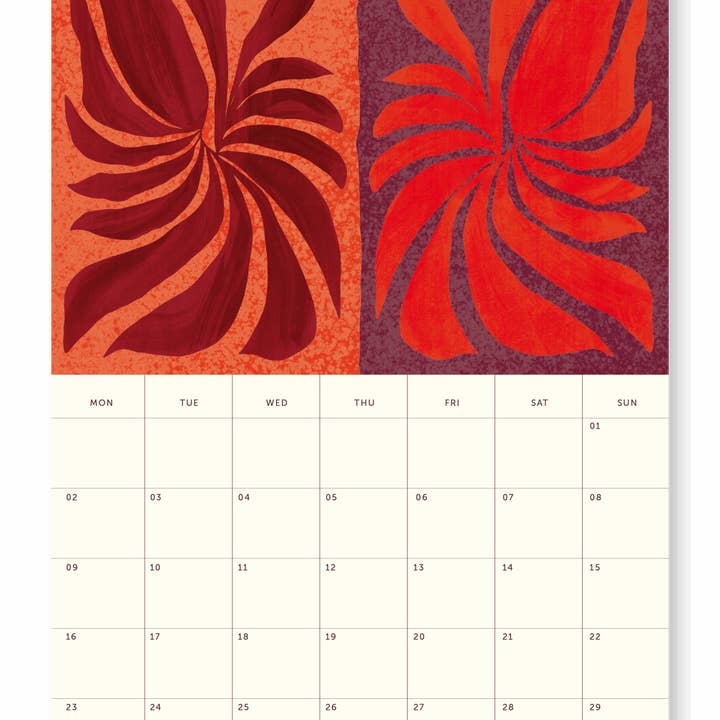 A-Journal Stationery - Wholesale Calendar - A-Journal Calendar 2026 Arty2