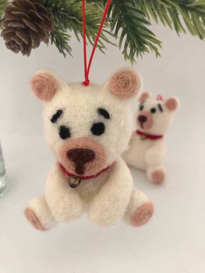 Decorazioni natalizie in feltro per la vendita all'ingrosso da parte di HimalDesign