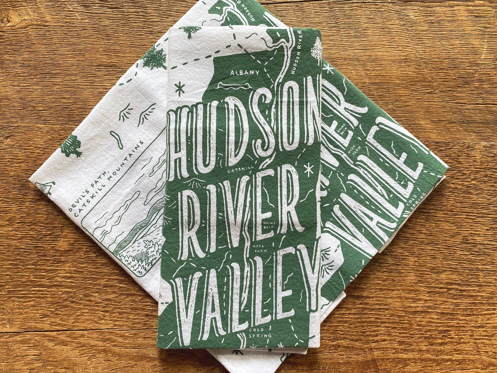Noteworthy Paper & Press - Wholesale Tea Towel - Hudson River Valley Towel1