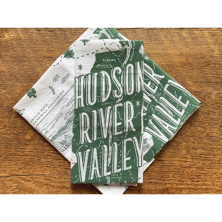 Noteworthy Paper & Press - Wholesale Tea Towel - Hudson River Valley Towel1