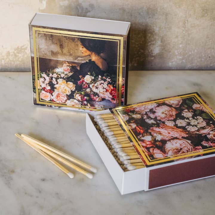 La Roseraie • Match Box for wholesale by Jamie Beck