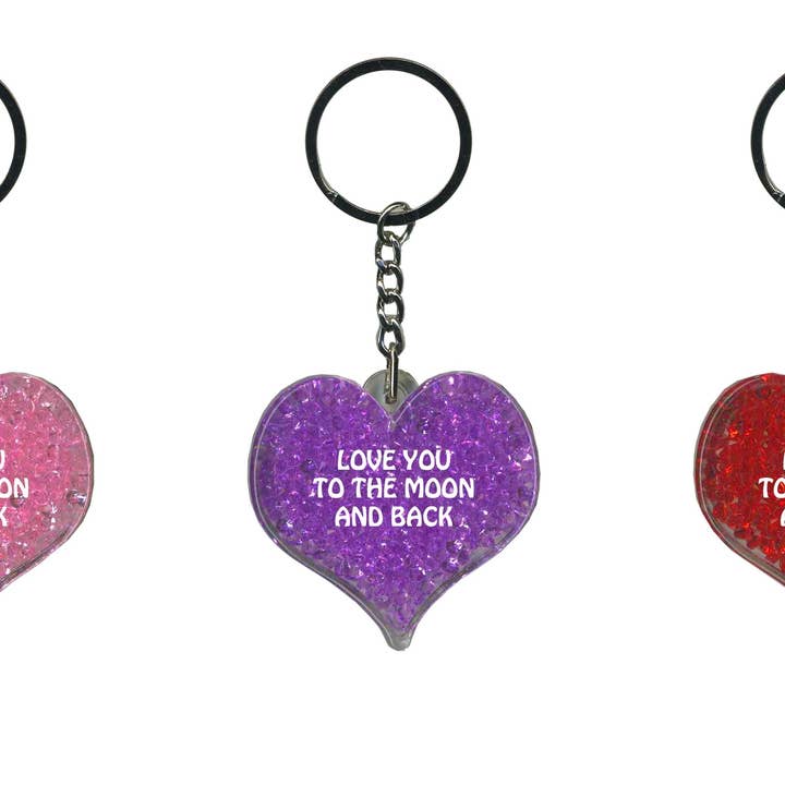Instant Gifts International - Wholesale Keychain - Women's - Itzy Glitzy Keyrings - Generic Titles1