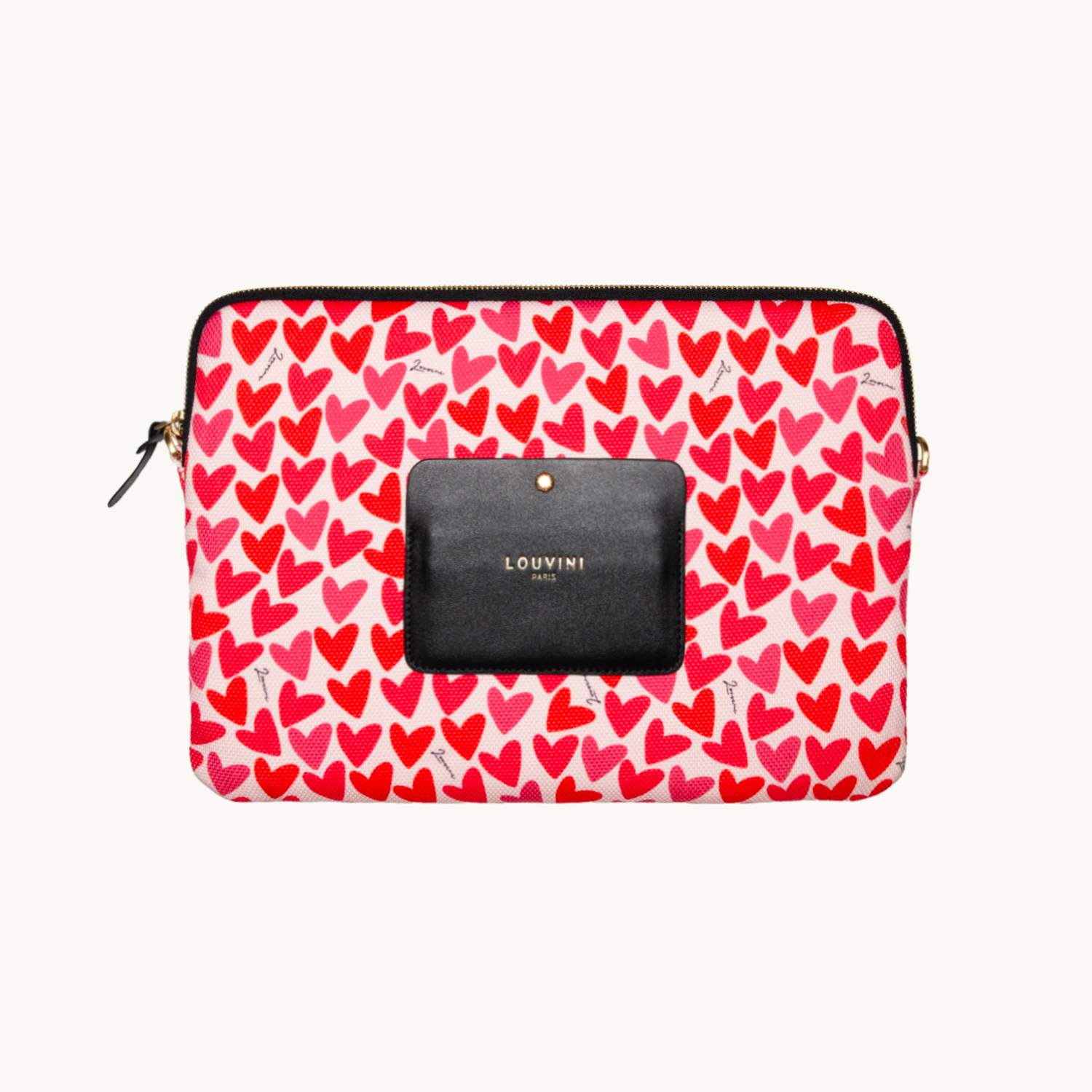 Louvini Paris - Wholesale Laptop/Tablet Case - Women's - Pochette ordinateur STELLA - Coeurs0