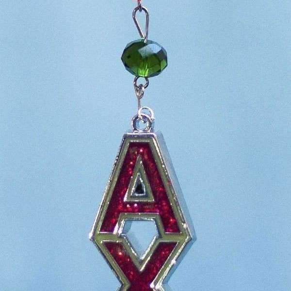 MagTrim - Wholesale Ornament - Logo Bling - Alpha Chi Omega - Magnetic Ornament