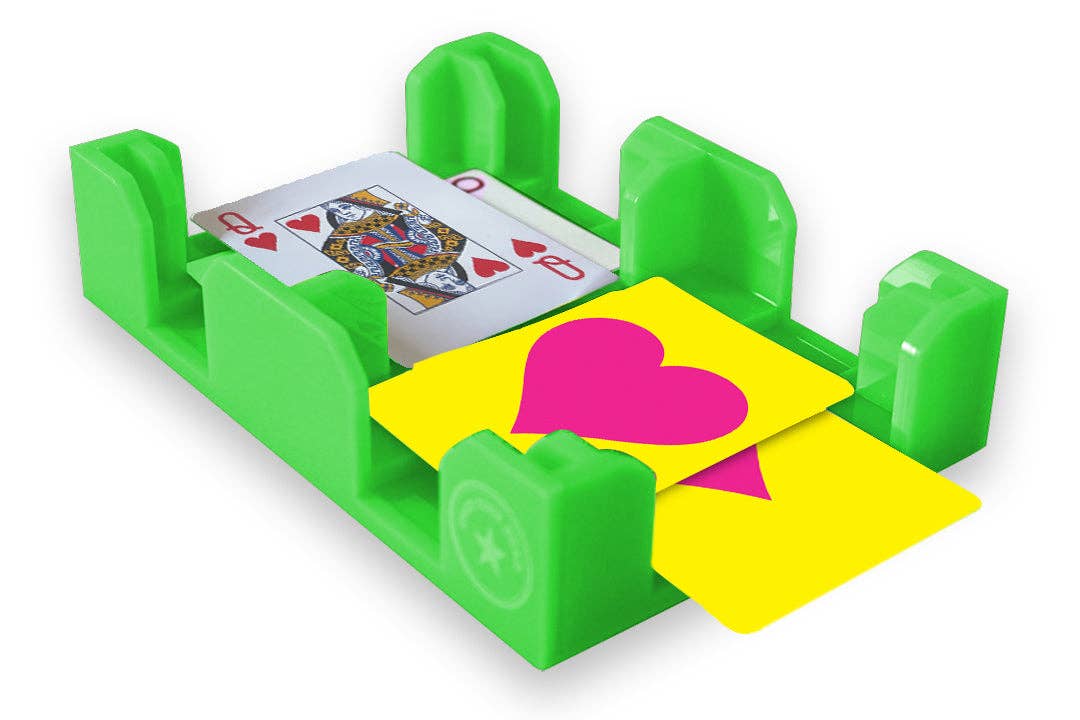 Canasta Sets.com - Wholesale Card Game - Canasta Spinner Tray GREEN1