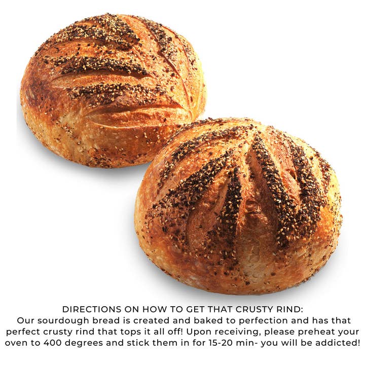 Stern's Online - Wholesale Bread/Tortilla - Sourdough Bread 2 PACK| Artisan Bread 19 oz - Stern's Bakery4