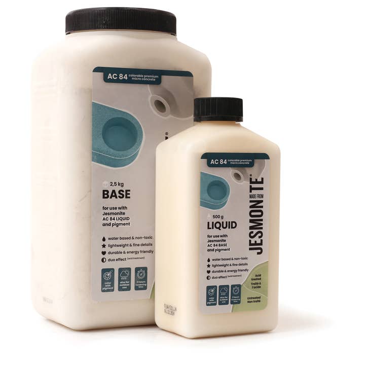 Graine Créative - Wholesale DIY Craft Kit - JESMONITE AC84 500 ML LIQUID & 2500 GR BASE1