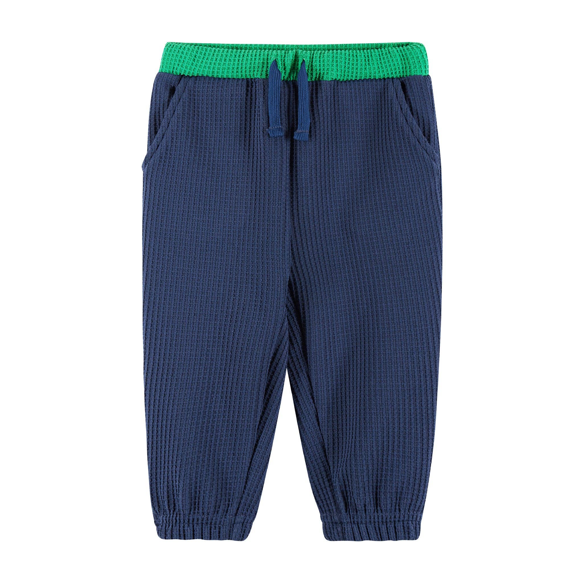 Marina Militare Set da salotto con cappuccio per neonati | Waffle blu navy in vendita all'ingrosso su Faire3