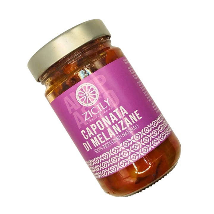 Zicily - Sicilian Food - Wholesale Pickled Vegetables - Aubergine Caponata2