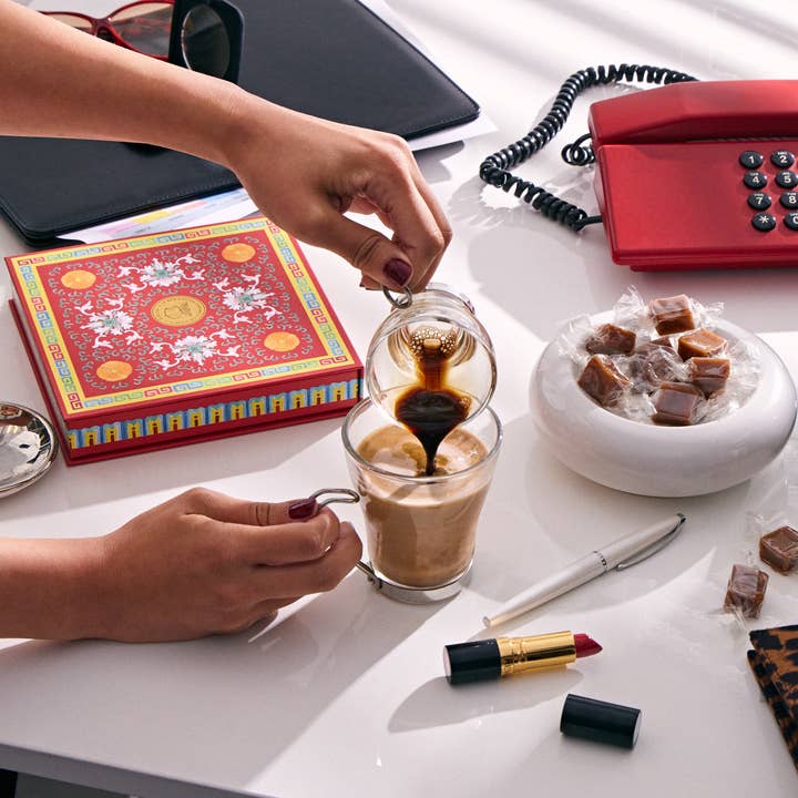 Le Bon Garcon - Caramels - Wholesale Caramel - Dirty Chai Caramels, Red Gift Box 6oz (Tea, Coffee, Spices) 4