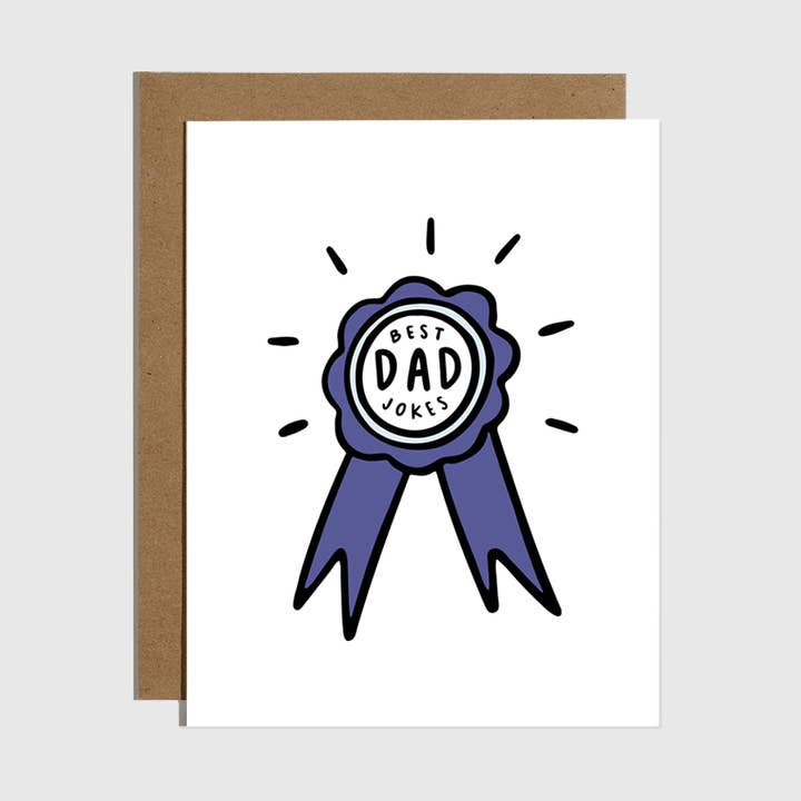 Dad Jokes Card for wholesale by Brittany Paige