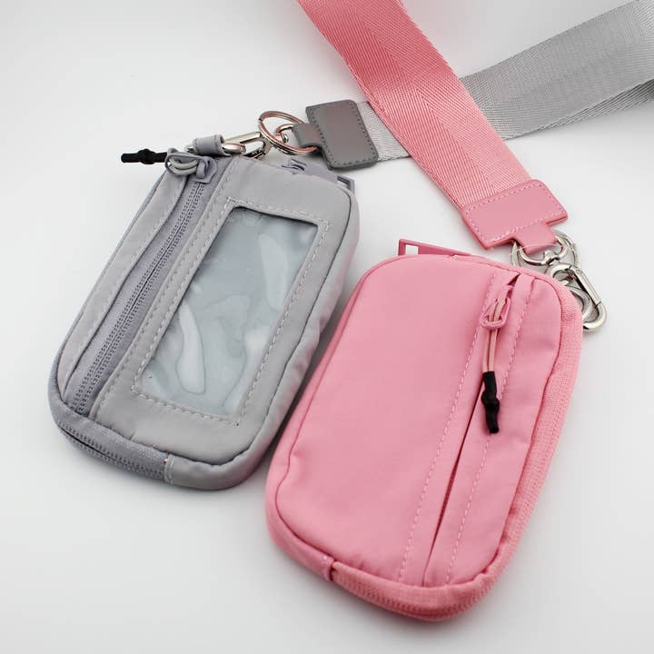 MiMi Wholesale - Wholesale Wallet - Women's - Nylon Zip Wallet W/ ID Window and Detachable Wristlet4
