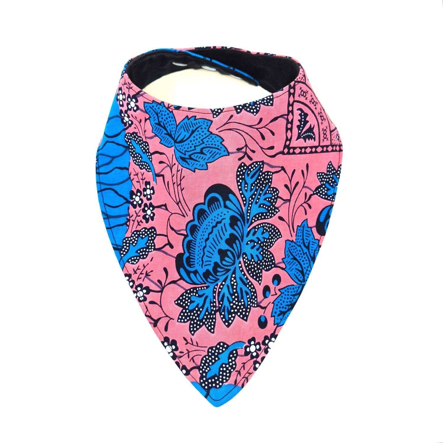 TobiAkiode – wholesale Bandanahaklapp – Rosa Blå Unik och härlig Bandana Bib3