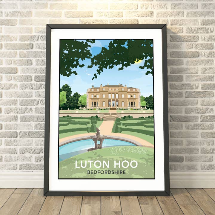 Luton Hoo Print, Tea Towel, Cards & Gifts for wholesale by Tabitha Mary