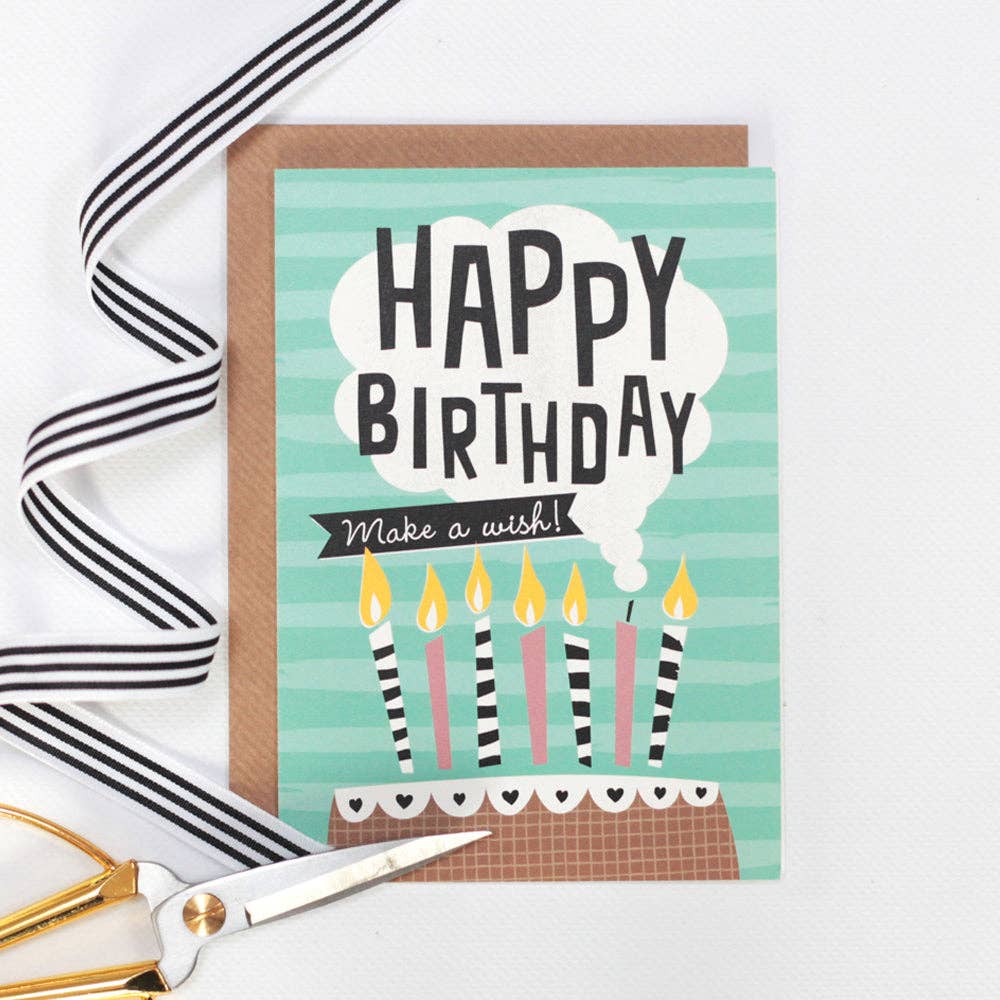 Zedig Design – wholesale Födelsedagskort – Födelsedagskort - gör en önskan2