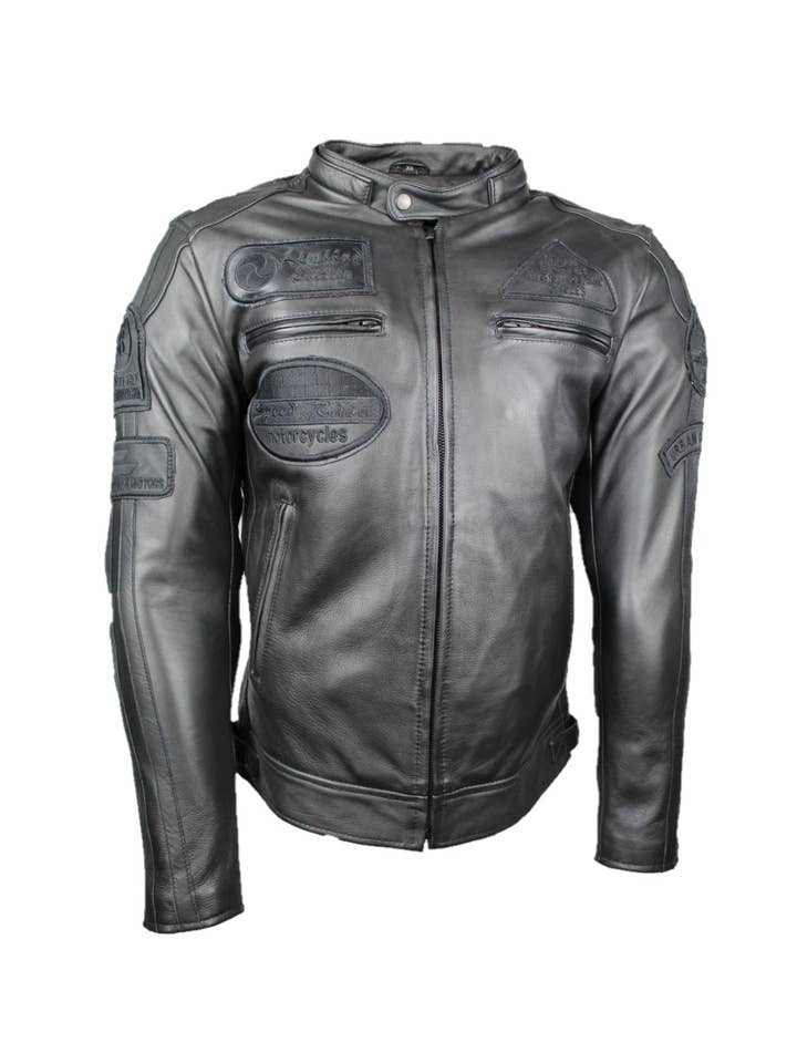 Urban 5884 Amsterdam | Leather jackets – Casaco de couro - Homem por atacado – URBAN 5884 - Jaqueta de moto masculina FIFTY EIGHT4