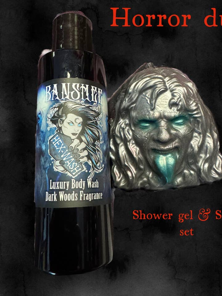 Horrorduo zeep en douchegel voor wholesale door Hexbomb ltd