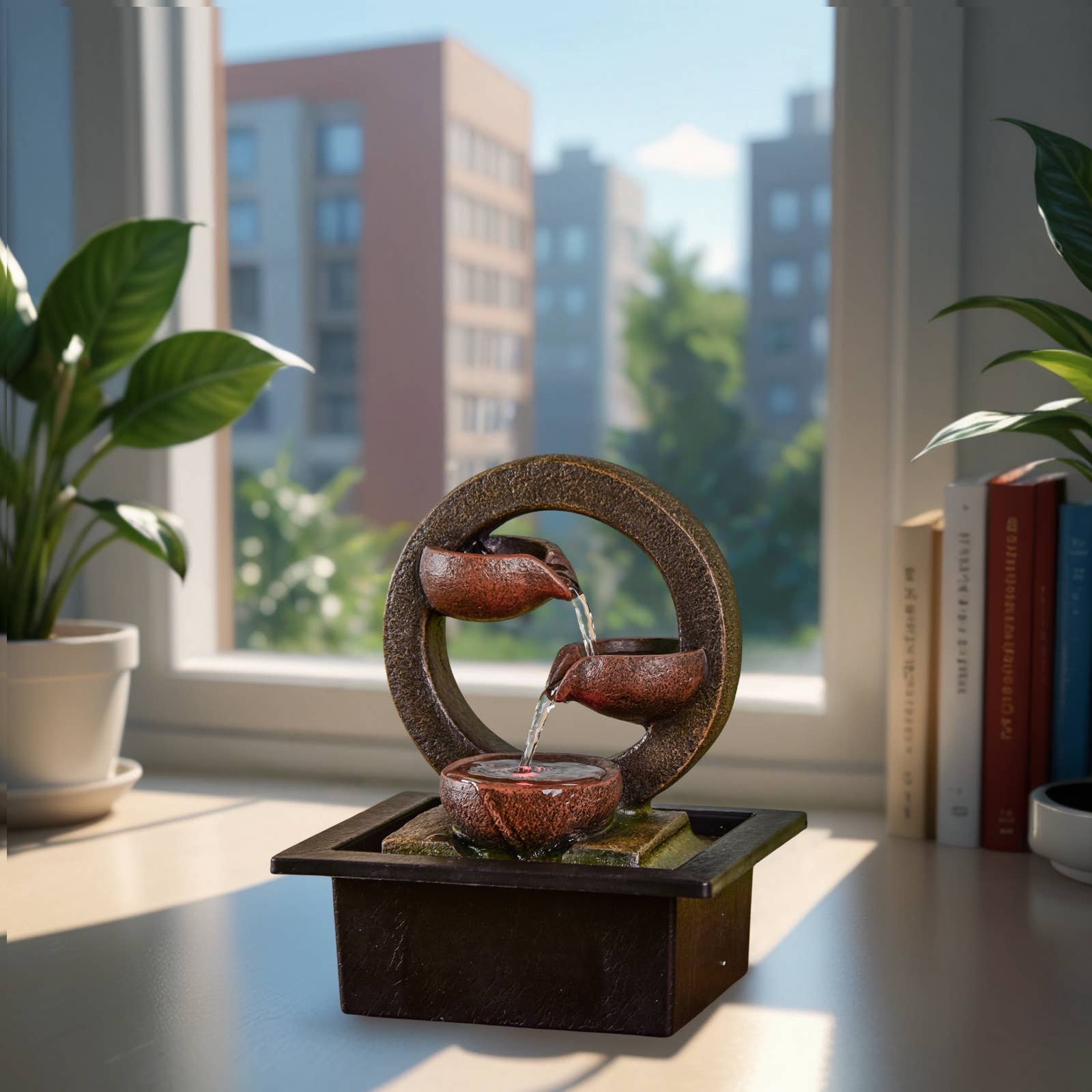 Zen'Arôme - Wholesale Decorative Tabletop Object - Zen Terai Waterfall Fountain - Gift Idea10