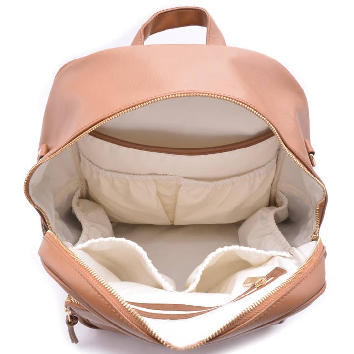 Elkie & Co. - Wholesale Diaper Bag - Baby - Vegan Leather Diaper Bag Backpack Elkie Co