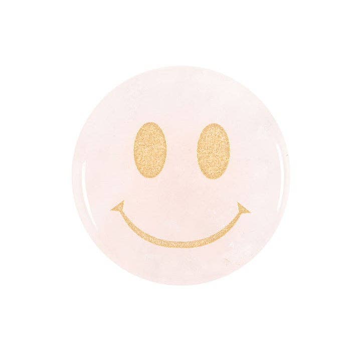 Something Different Wholesale - Wholesale Spiritual Stone/Crystal - You Are Loved Rose Quartz Happy Face Crystal