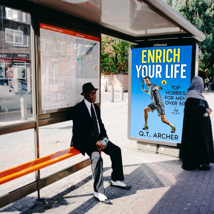 Enrich Your Life: Top Hobbies for Men Over 50 (Case of 6) for wholesale by Aber Stoat Publishing, LLC