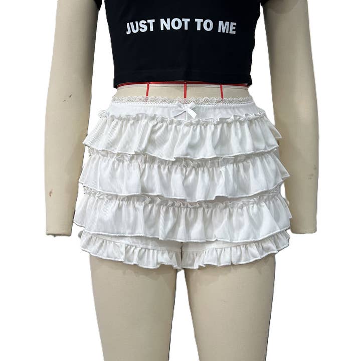 HIDDENBRAND - Wholesale Shorts - Women's - Multi-Layered Cake Sexy Lace Shorts