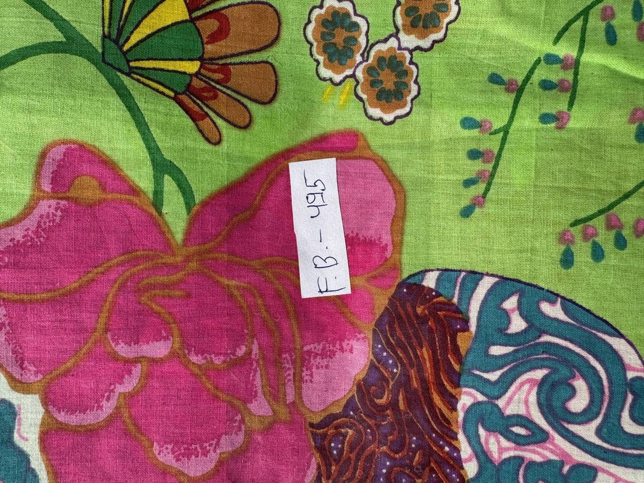 bhavnas boutique - Wholesale Fabric Paint - Tropicana Printed Fabric Pillow Cushion Fabric Cotton Fabric2