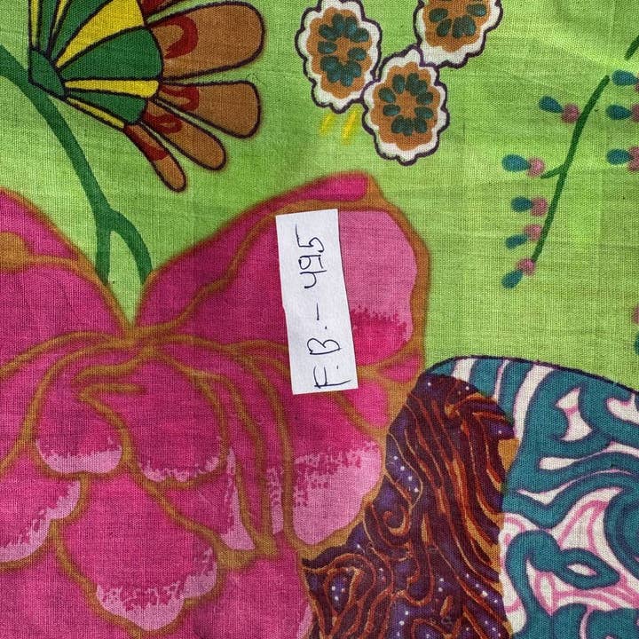 bhavnas boutique - Wholesale Fabric Paint - Tropicana Printed Fabric Pillow Cushion Fabric Cotton Fabric2