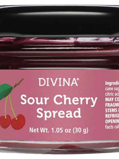 SPREAD SOUR CHERRY MINI - DIVINA for wholesale by Hudson Meat Company