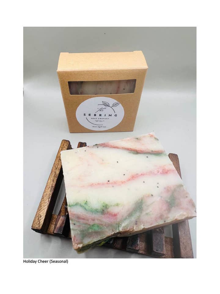 Holiday Cheer for wholesale by The Sebring Soap Company
