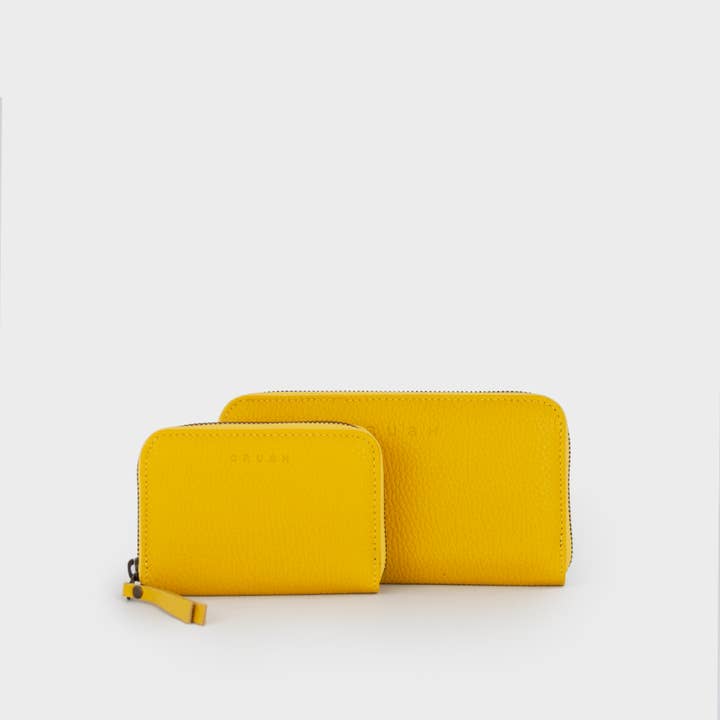 HOPE handgefertigtes Lederetui mit Münzfach aus weichem Leder für den Großhandel von CRUSH LEATHER GOODS