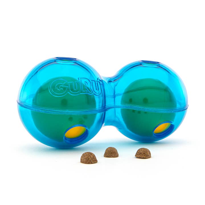 GURU Pet Company Guru Duo Ball Dog Fetch Toy Medium for wholesale by Pet Palette Distribution