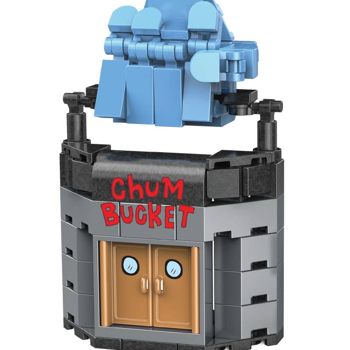 Well Played - Wholesale Building Set - Kids - SpongeBob SquarePants Chum Bucket Construction Set