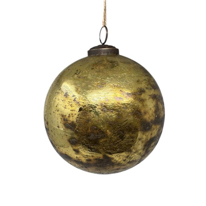 David Christopher's Collection - Wholesale Ornament - 5" Gold Foil Glass Ornament