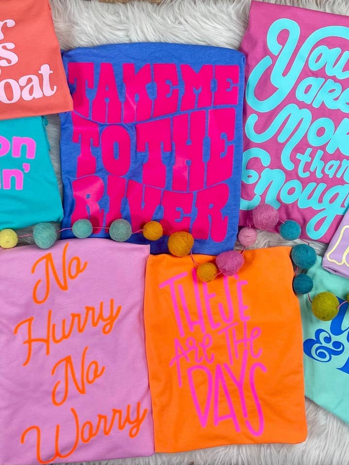 T-shirt Wake & Lake pour la vente par Branded Cotton