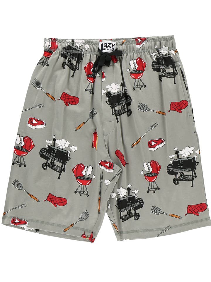 Grillin Men Shorts for wholesale by Lazy One