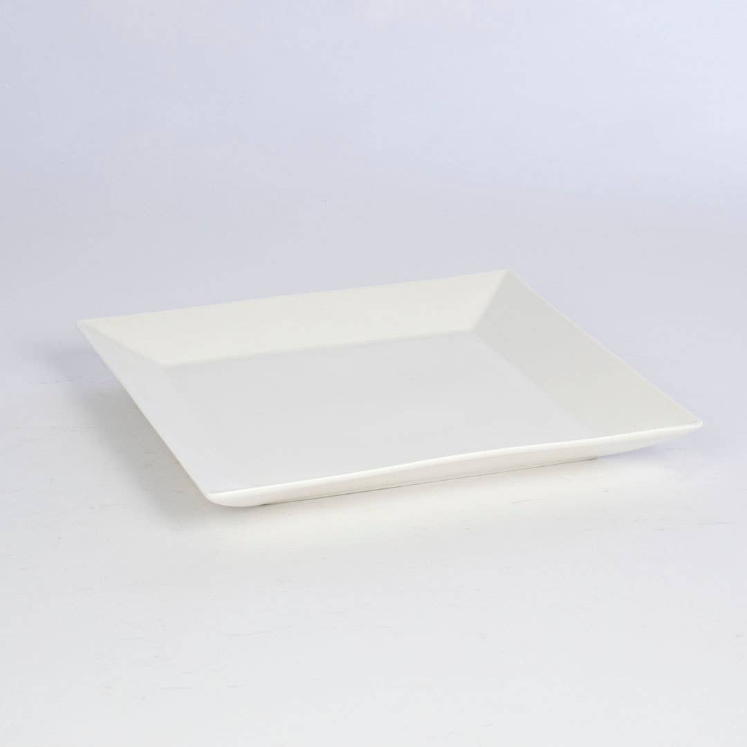 Willow Group - Wholesale Dinner Plate - SQ PORCELAIN PLATE1