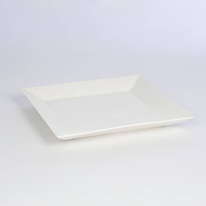 Willow Group - Wholesale Dinner Plate - SQ PORCELAIN PLATE1